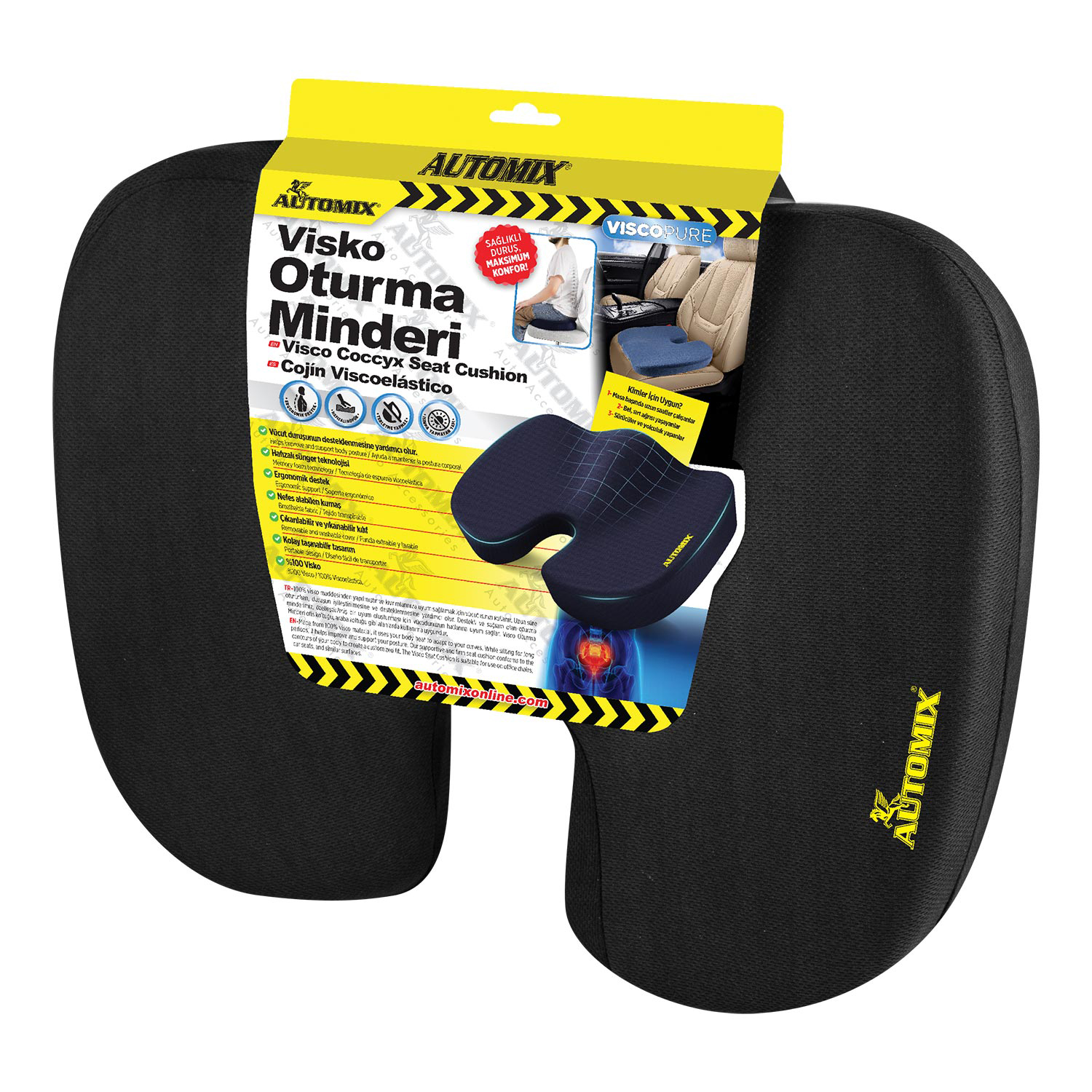 AUTOMIX VISKO OTURMA MINDERI 6 CM